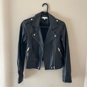 IRO Ashville Black Leather Jacket